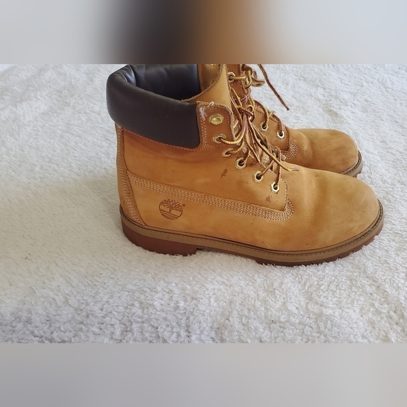 Timberland Genuine Leather Men's boots Size 6 M - Picture 4 of 13